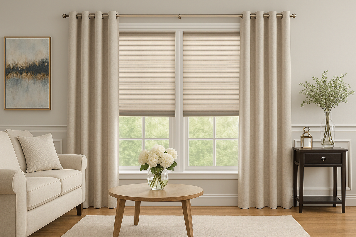 DuBois Collection Light Filtering 3/4" Cellular Honeycomb Shade