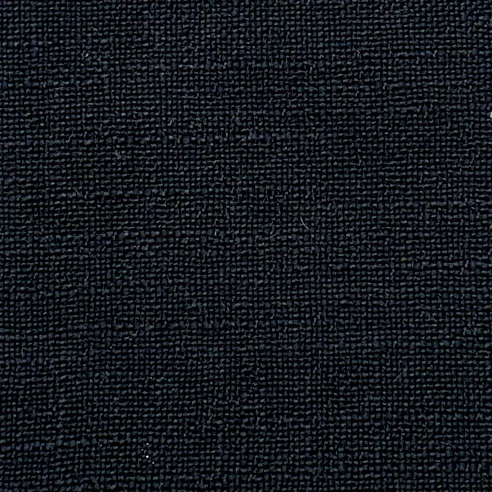 Black Faux Linen