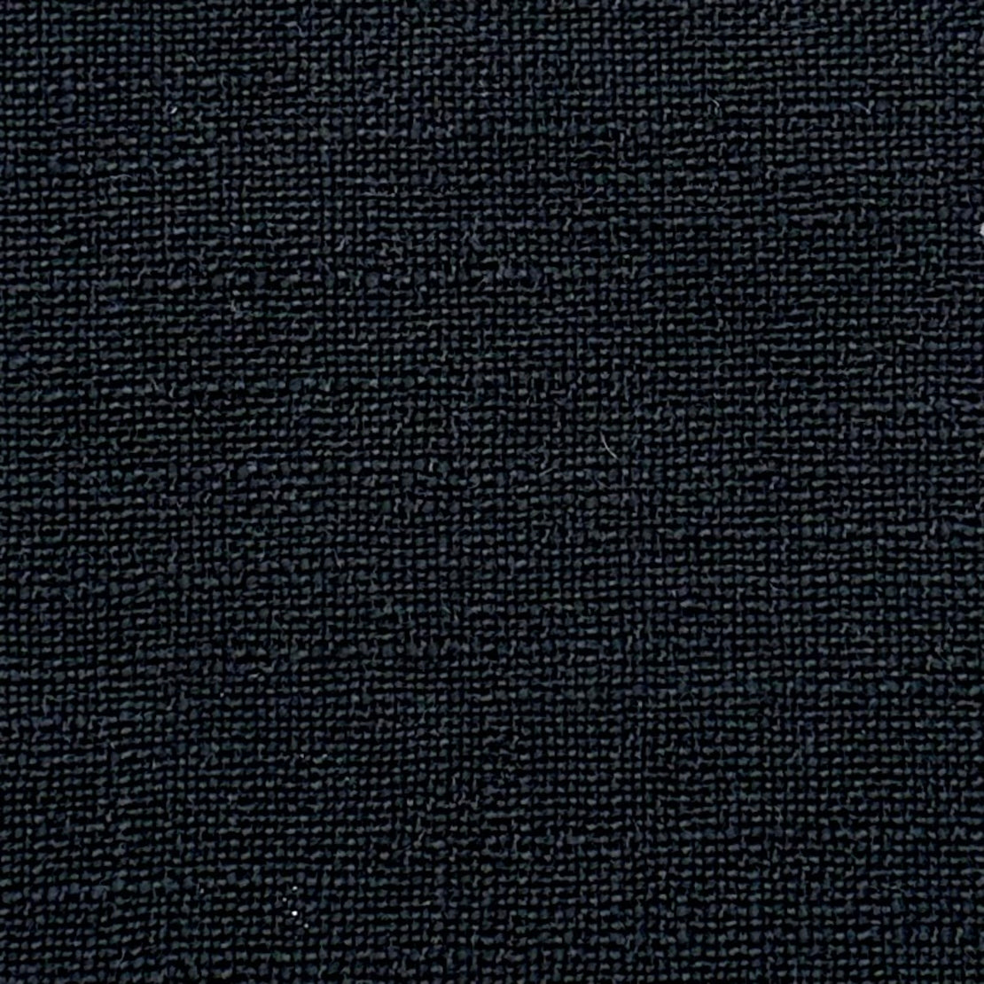 Black Faux Linen