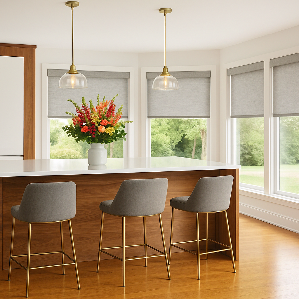 DuBois Collection Light Filtering Roller Shades