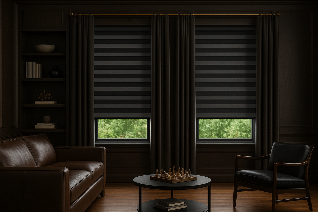 DuBois Collection Room Darkening Banded Zebra Shades