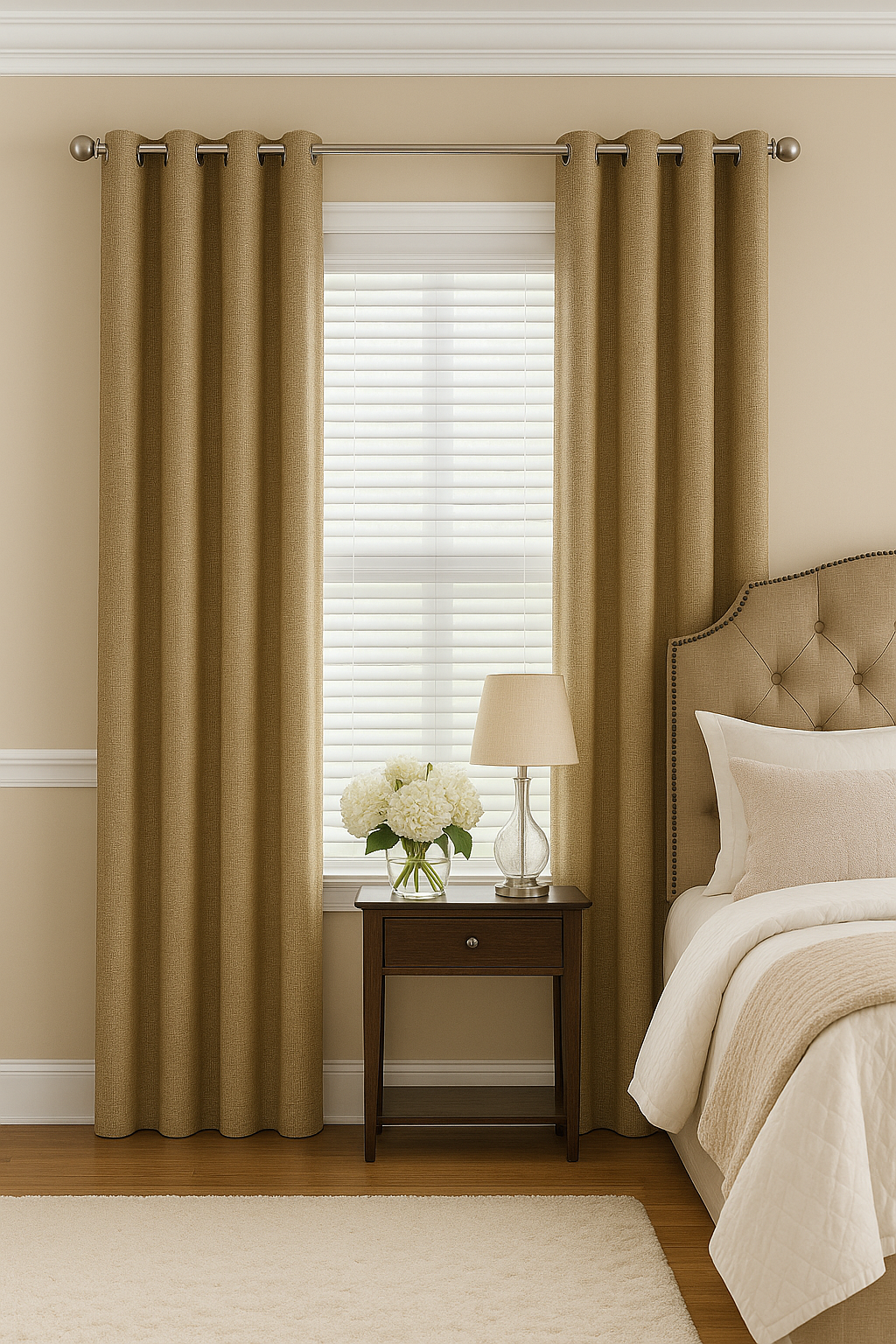 DuBois Collection Hues of White 2" Premium Faux Wood Blinds