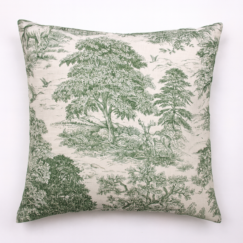 Classic Green 24" x 24" Custom Decorative Pillow