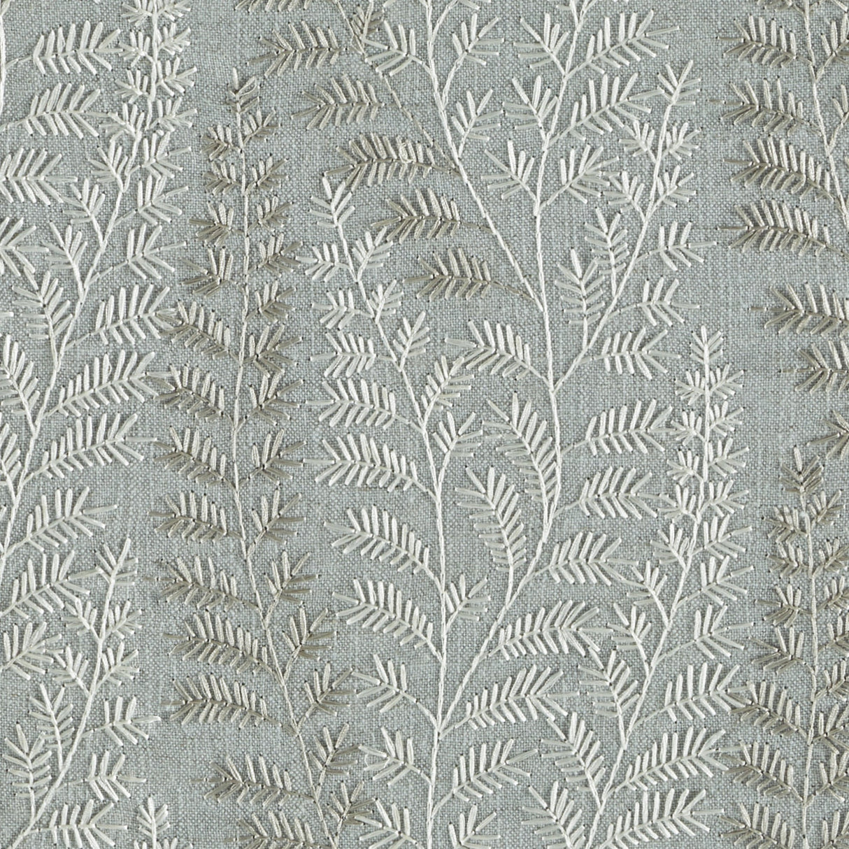 Elda Sea Pearl Linen Blend, Embroidery