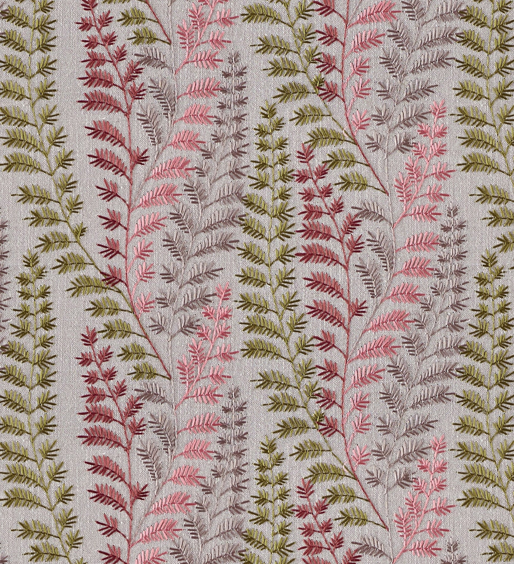 Elda Springtime Linen Blend, Embroidery