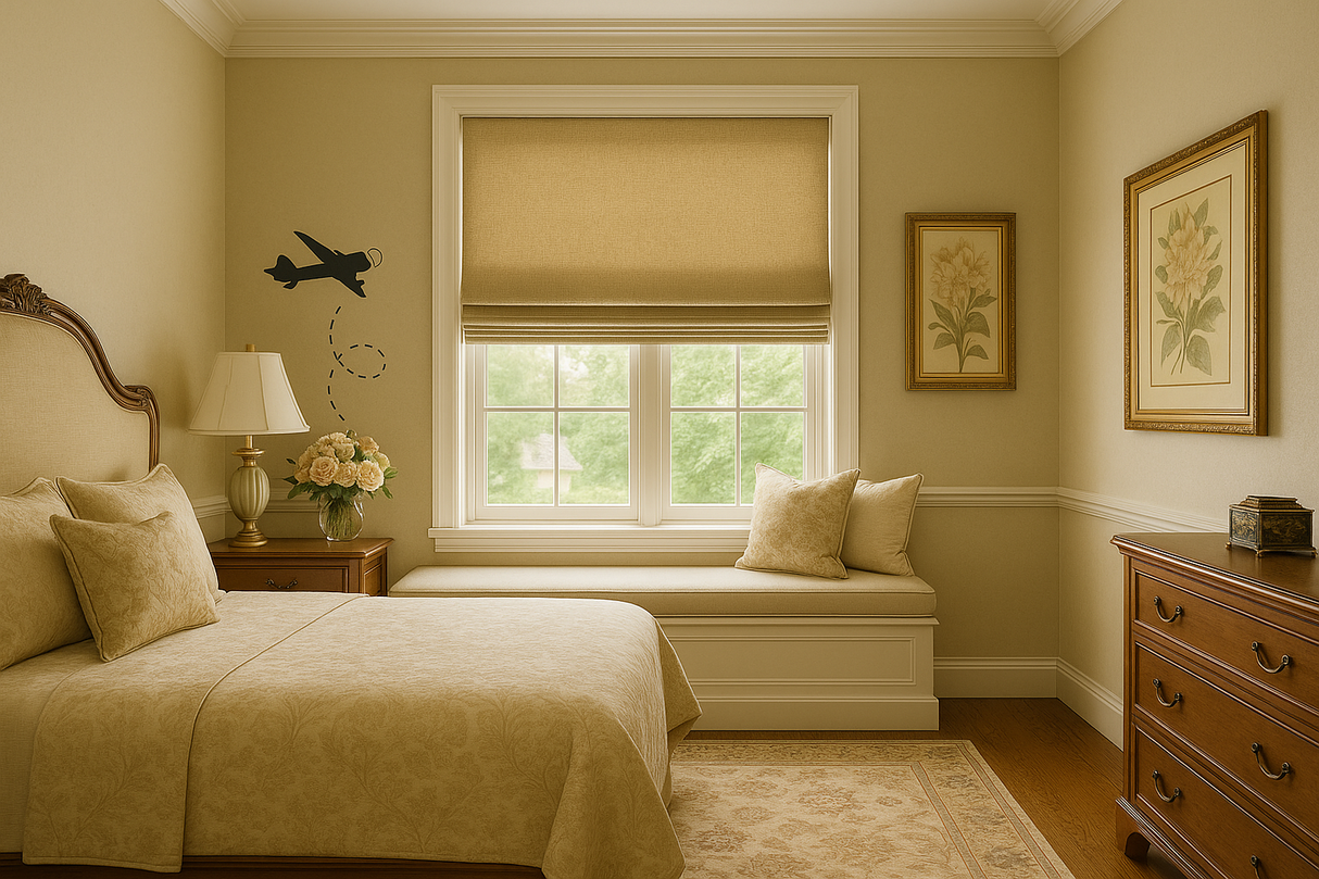 Classic Flat Roman Shade