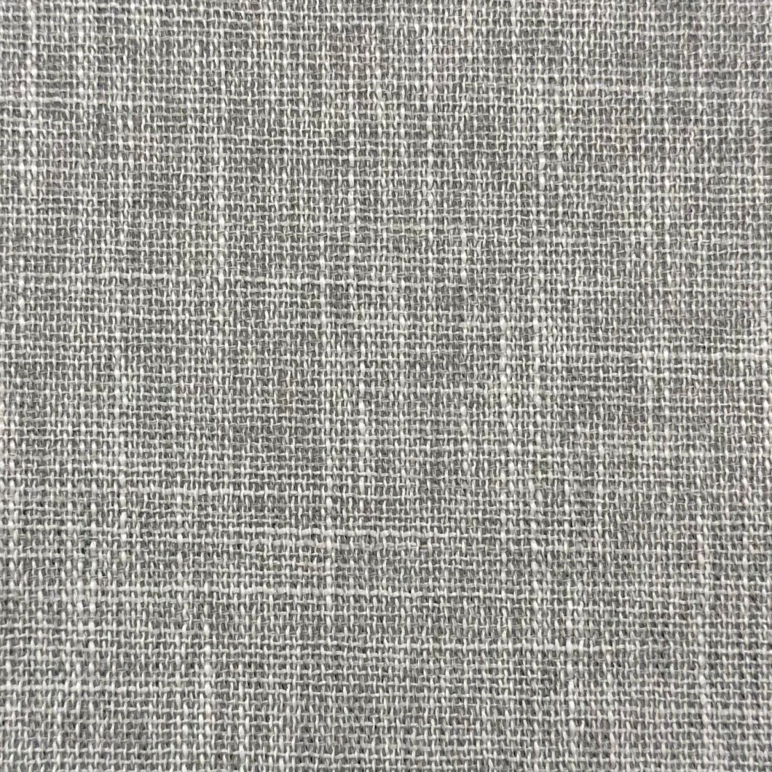 Fleet Silver Gray Blackout Drapery Fabric