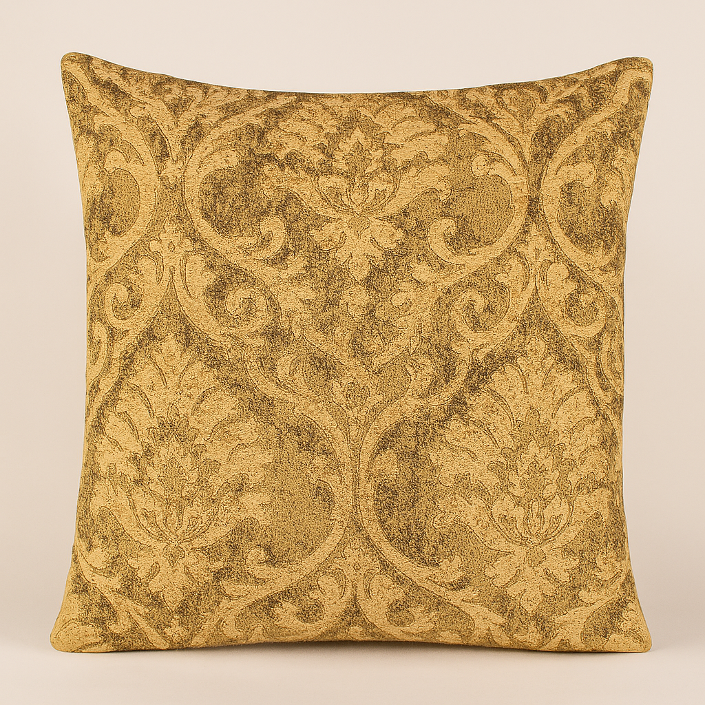 Gold Rush 24" x 24" Custom Decorative Pillow