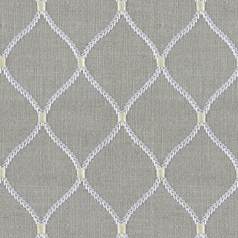 Jovial Chinchilla Linen Blend, Embroidery