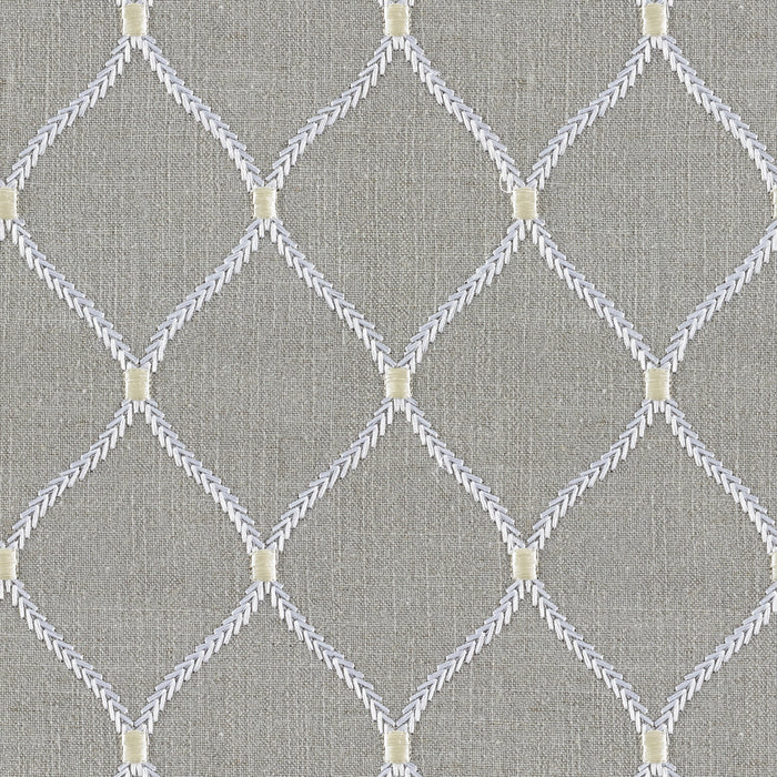 Jovial Chinchilla Linen Blend, Embroidery