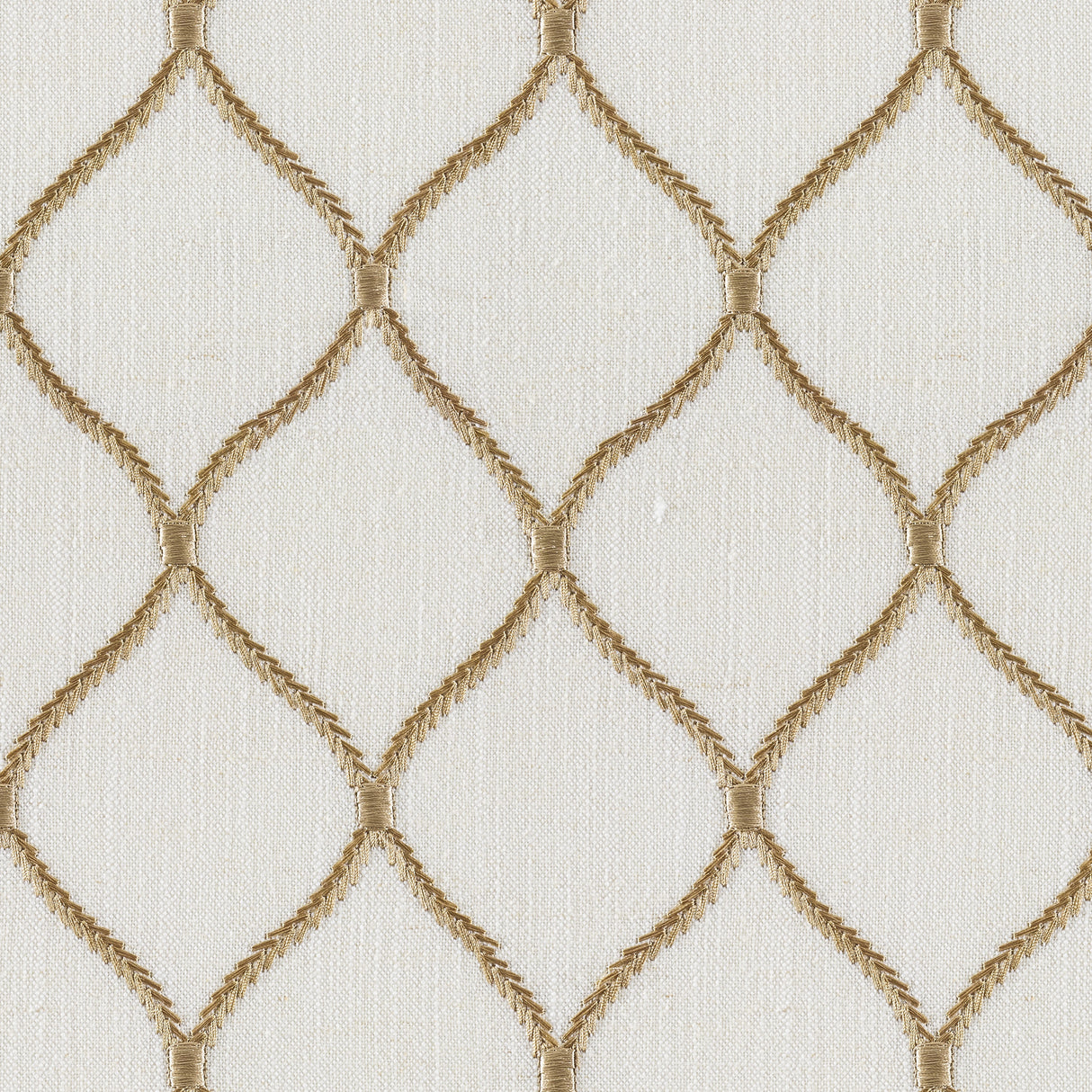 Jovial Honey Linen Blend, Embroidery