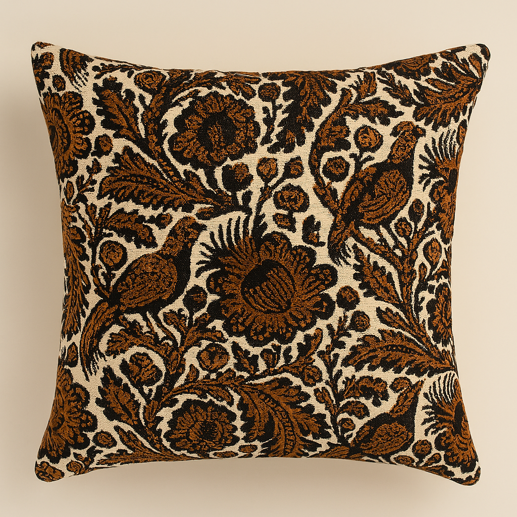 Nutmeg 24" x 24" Custom Decorative Pillow