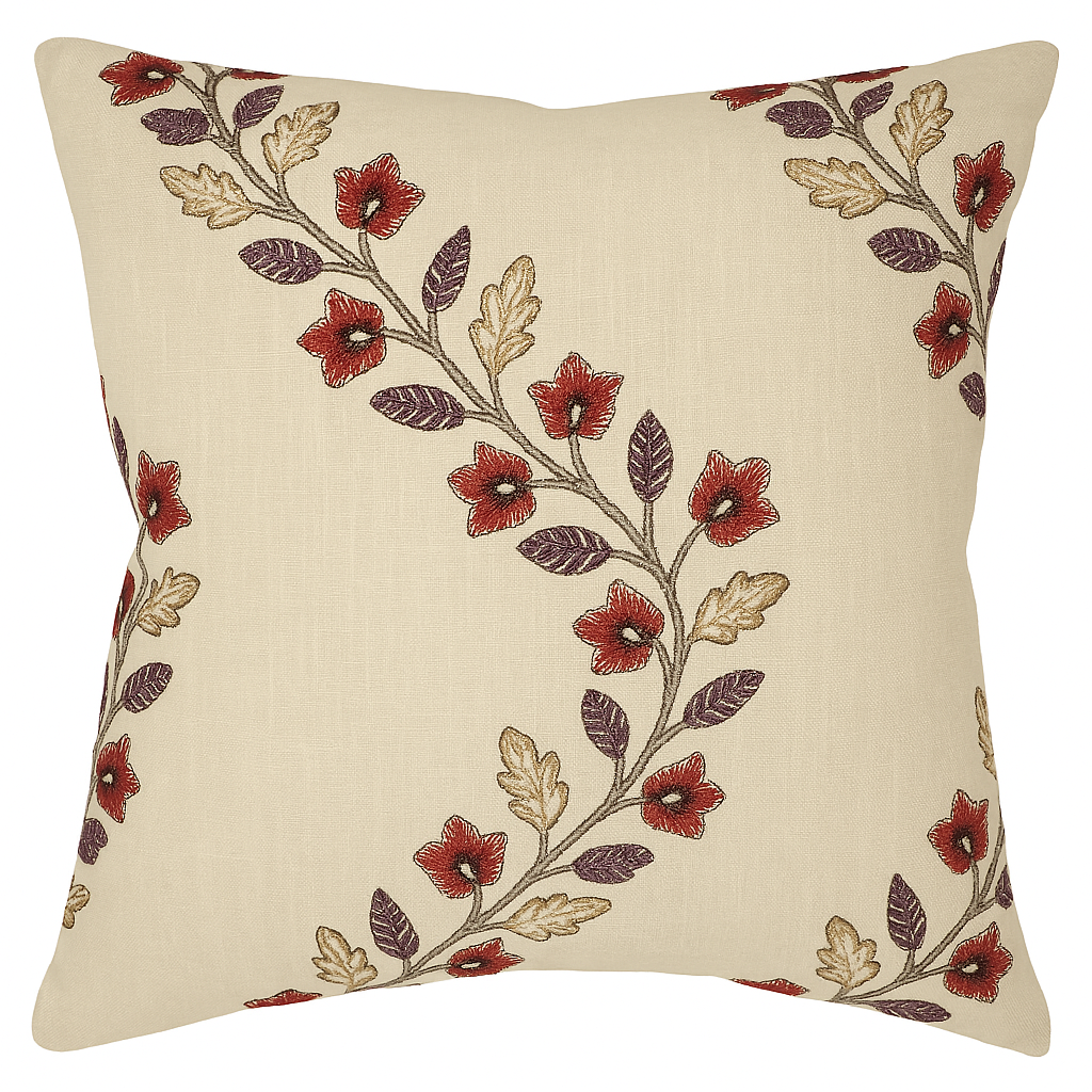 Plum 24" x 24" Custom Decorative Pillow