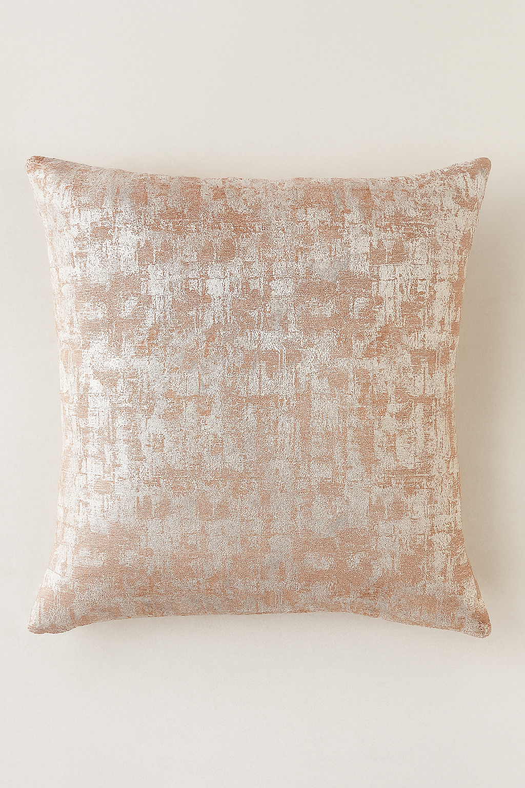 Rose Gold 24" x 24" Custom Decorative Pillow