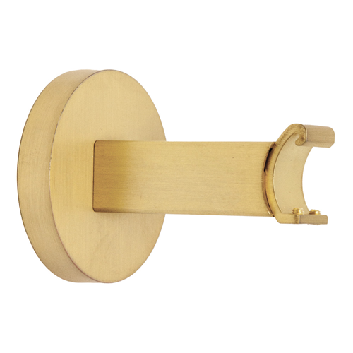 Soho Adjustable Single Channel Bracket- Brushed Brass