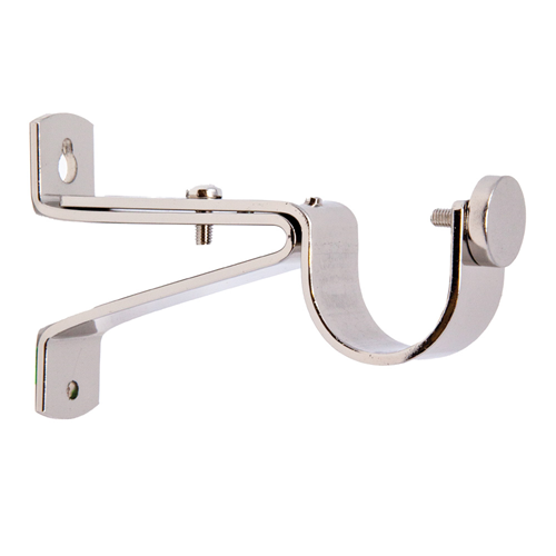 Soho Single Conventional Bracket - Polished Nickel