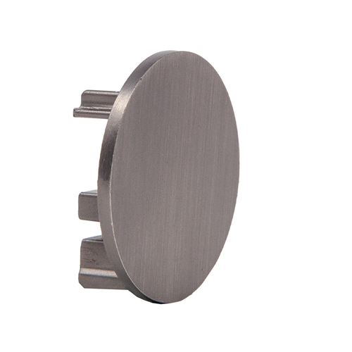 Soho Channel Rod Metal End Plug - Antique Pewter (2Pk.)