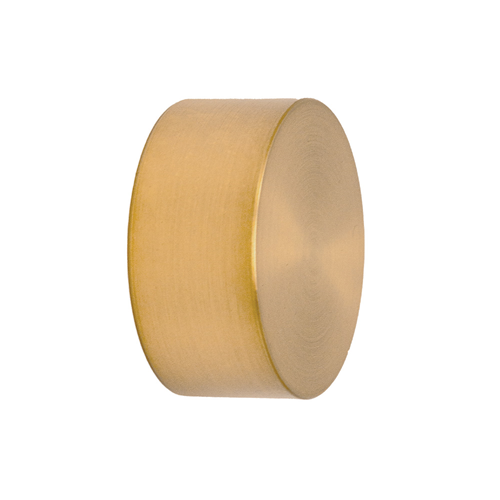 McCray Metal End Caps- Brushed Brass (2Pk.)