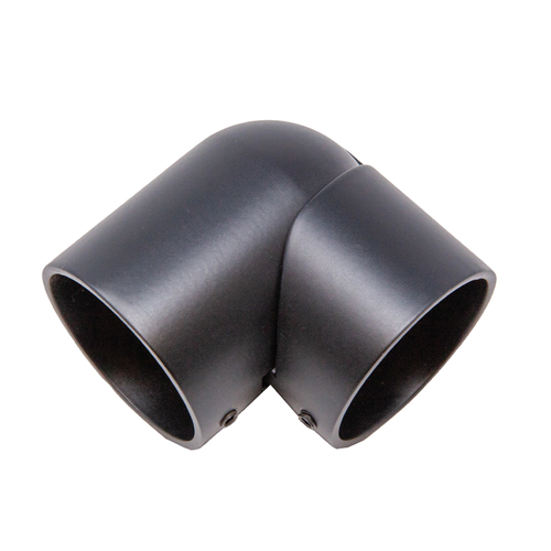 Soho Decorative Metal Elbow -Matte Black