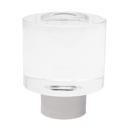 Cellarium Acrylic Finials- Satin Nickel (SNF8 Set)