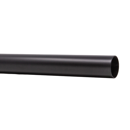 Soho 1 3/8 Custom Metal Drapery Rod- Matte Black
