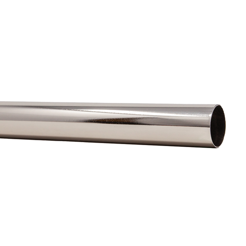 Soho 1 3/8 Custom Metal Drapery Rod- Polished Nickel