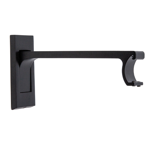 Soho 5.25" Extending Channel Rod Bracket - Matte Black