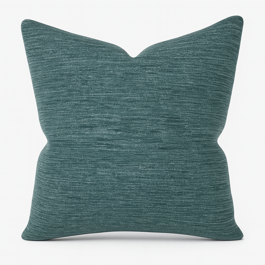 Tahitian Teal 24" x 24" Custom Decorative Pillow