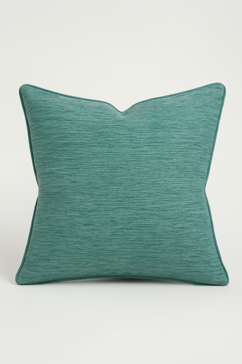 Turquoise Chenille 24" x 24" Custom Decorative Pillow