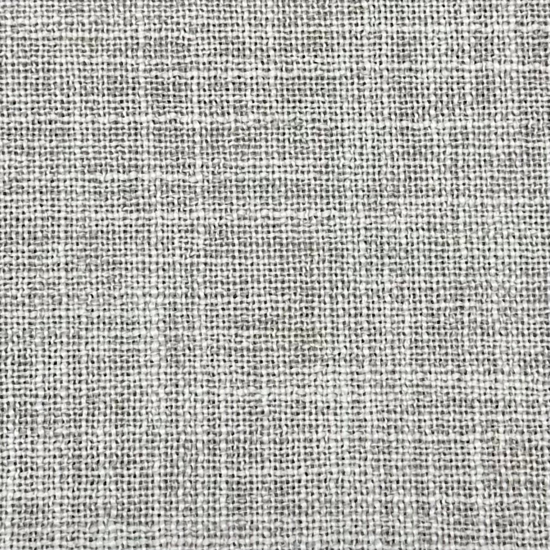 Steel Faux Linen