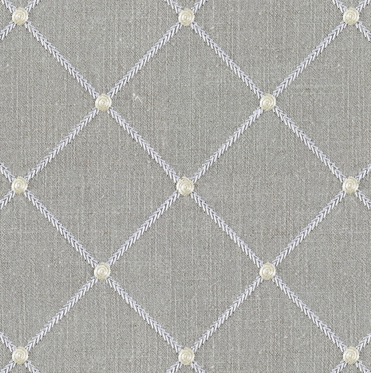 Tundra Chinchilla Linen Blend, Embroidery