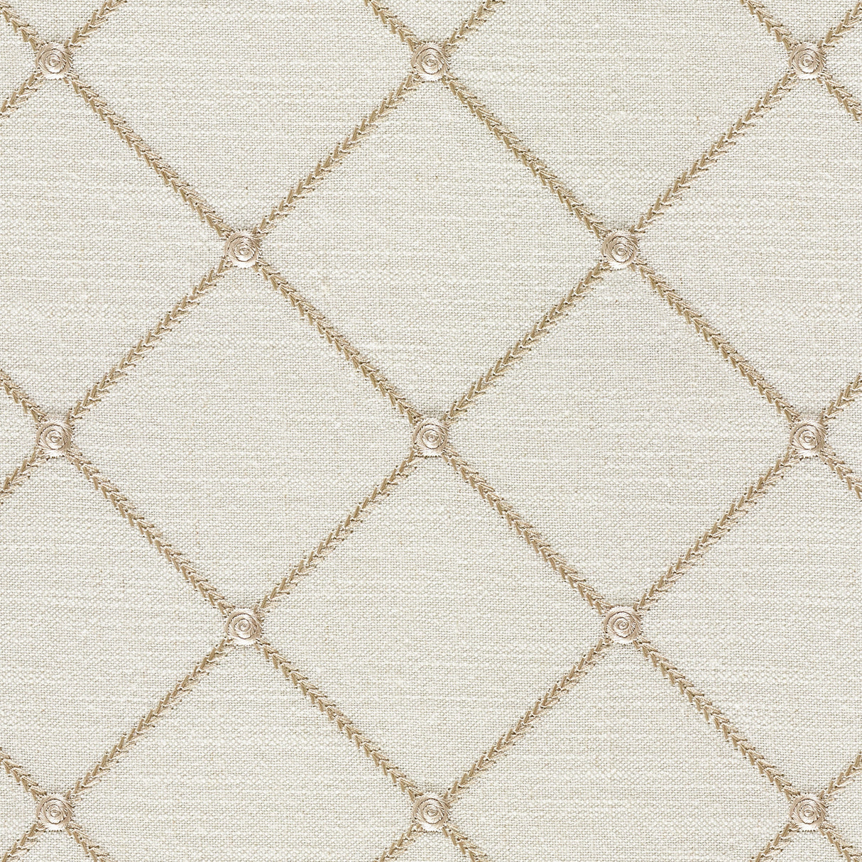 Tundra Quartz Linen Blend, Embroidery