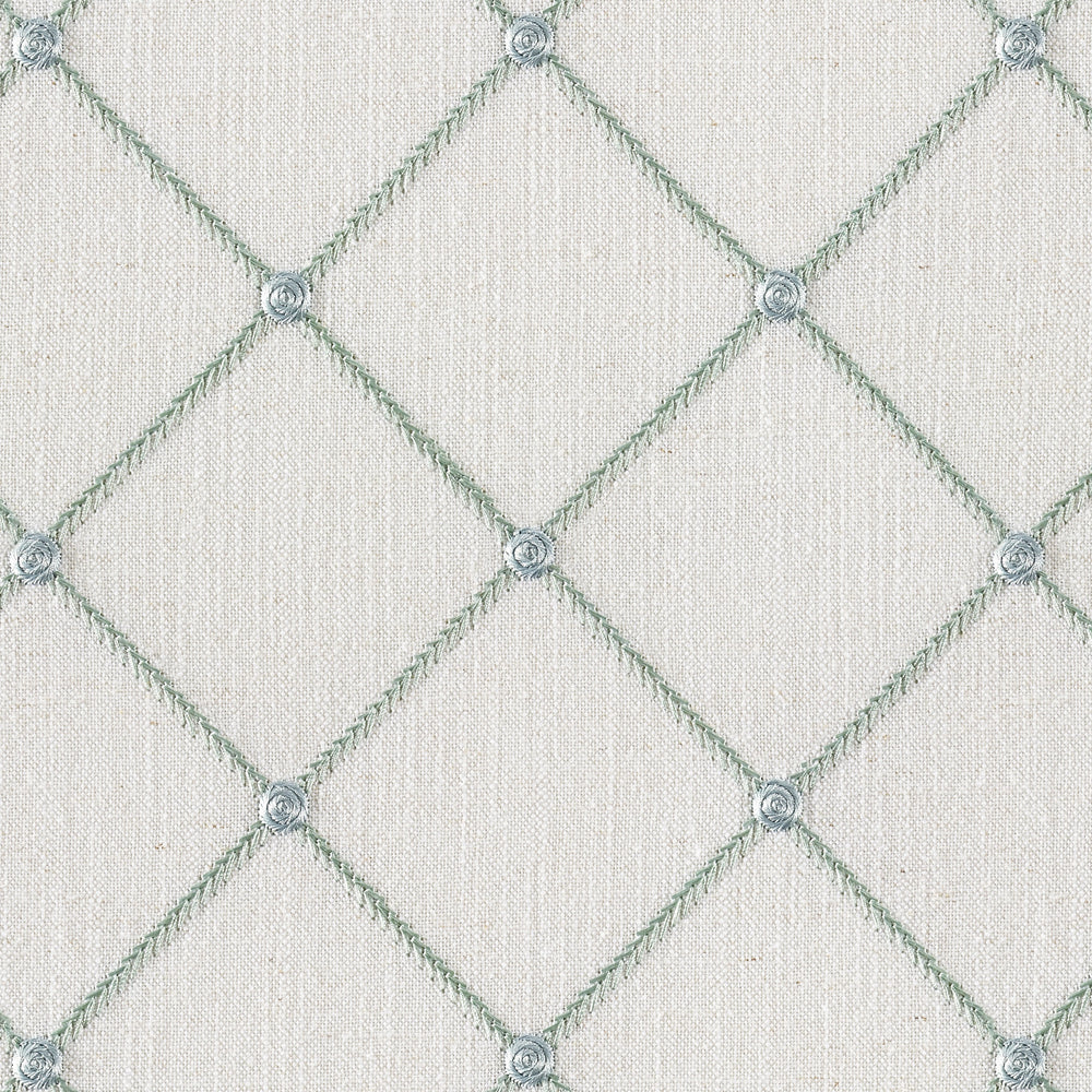 Tundra Sea Pearl Linen Blend, Embroidery