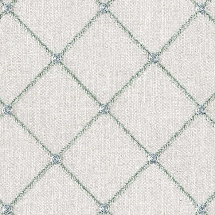 Tundra Sea Pearl Linen Blend, Embroidery