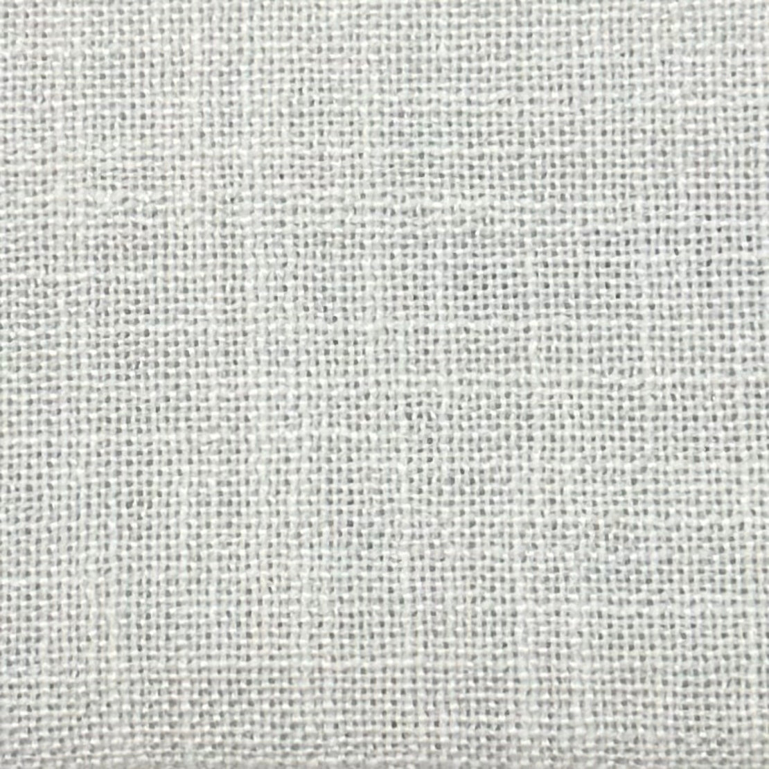 White Faux Linen