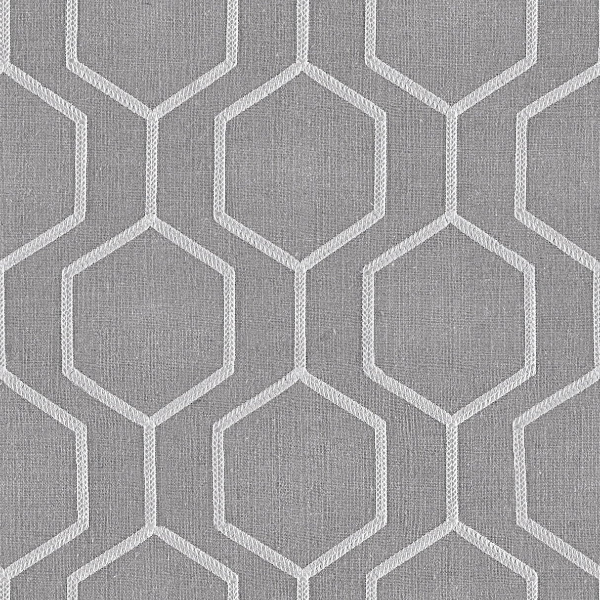 Hexagono Chinchilla Linen Blend, Embroidery