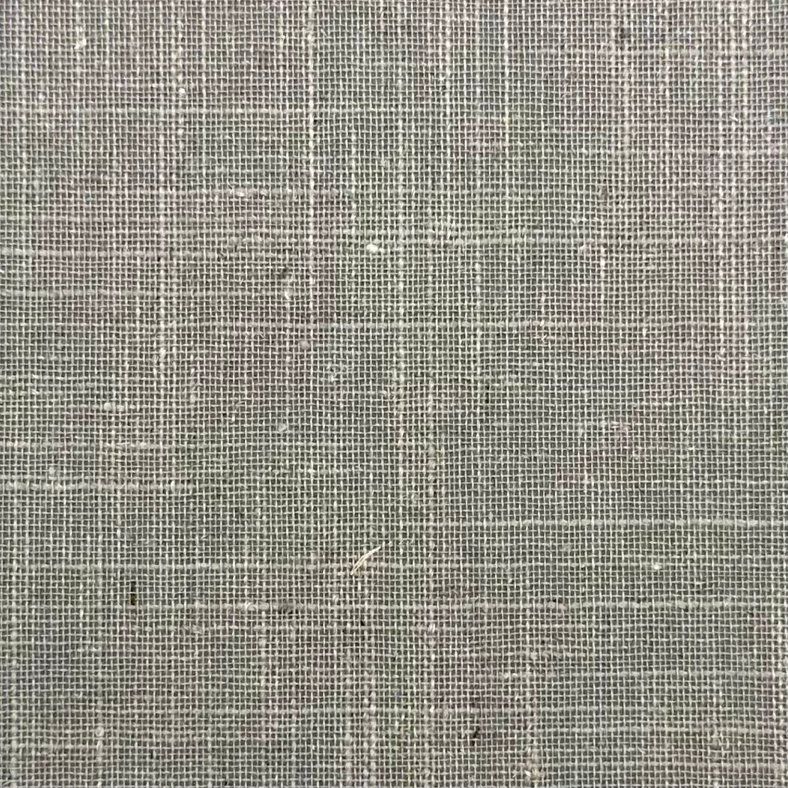 Chancery Steel Blackout Drapery Fabric