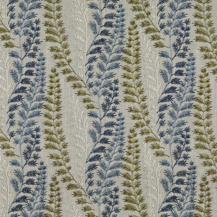 Elda Forest Linen Blend, Embroidery