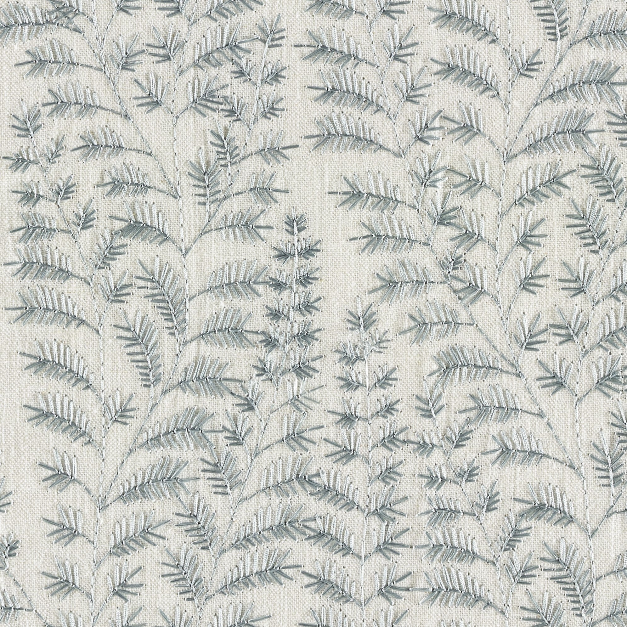 Elda Ice Linen Blend, Embroidery - 