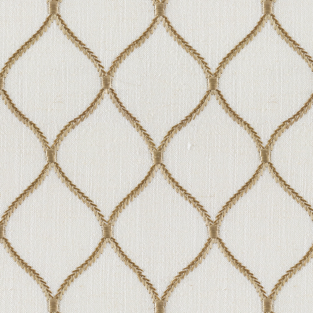 Jovial Honey Linen Blend, Embroidery