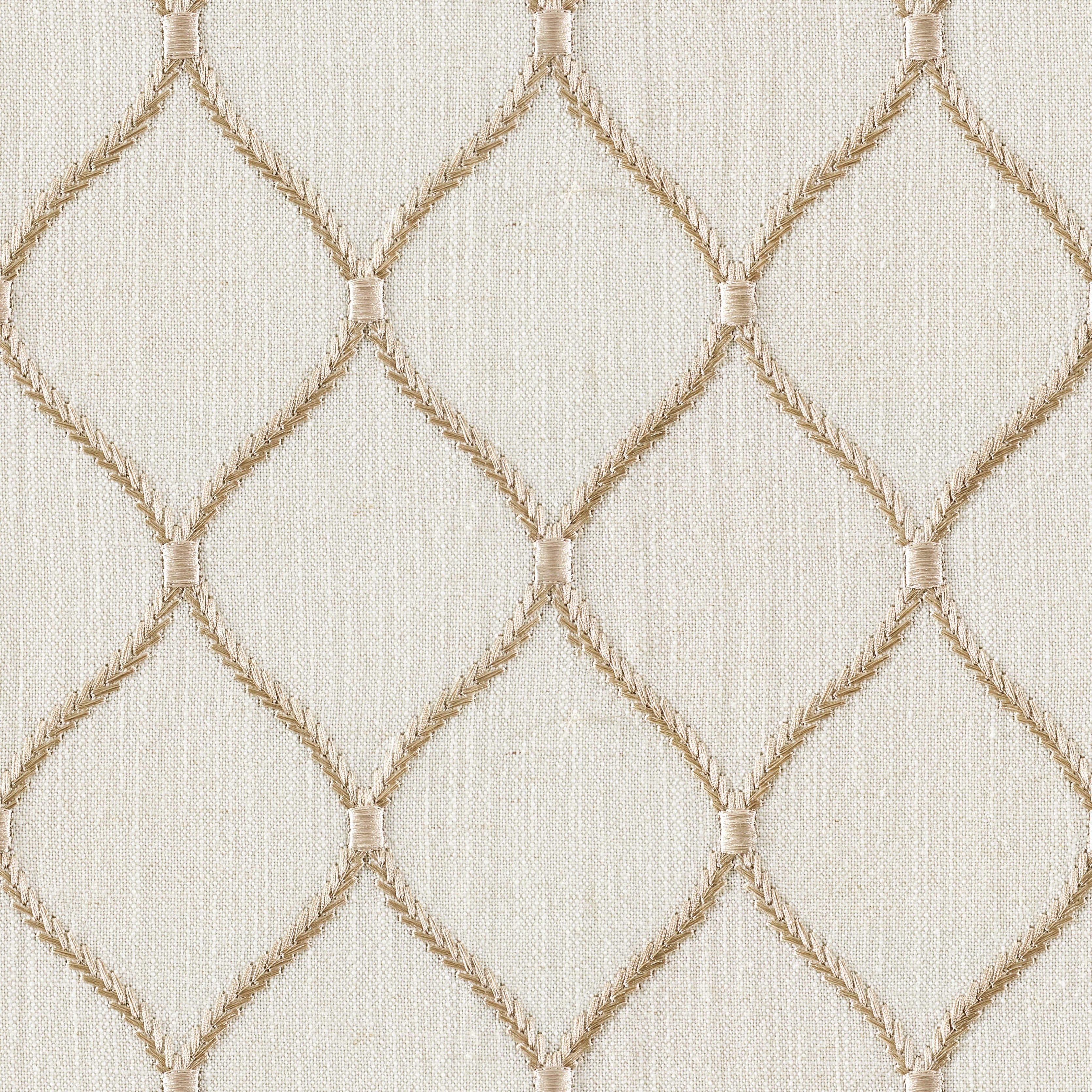 Jovial Quartz Linen Blend, Embroidery - 