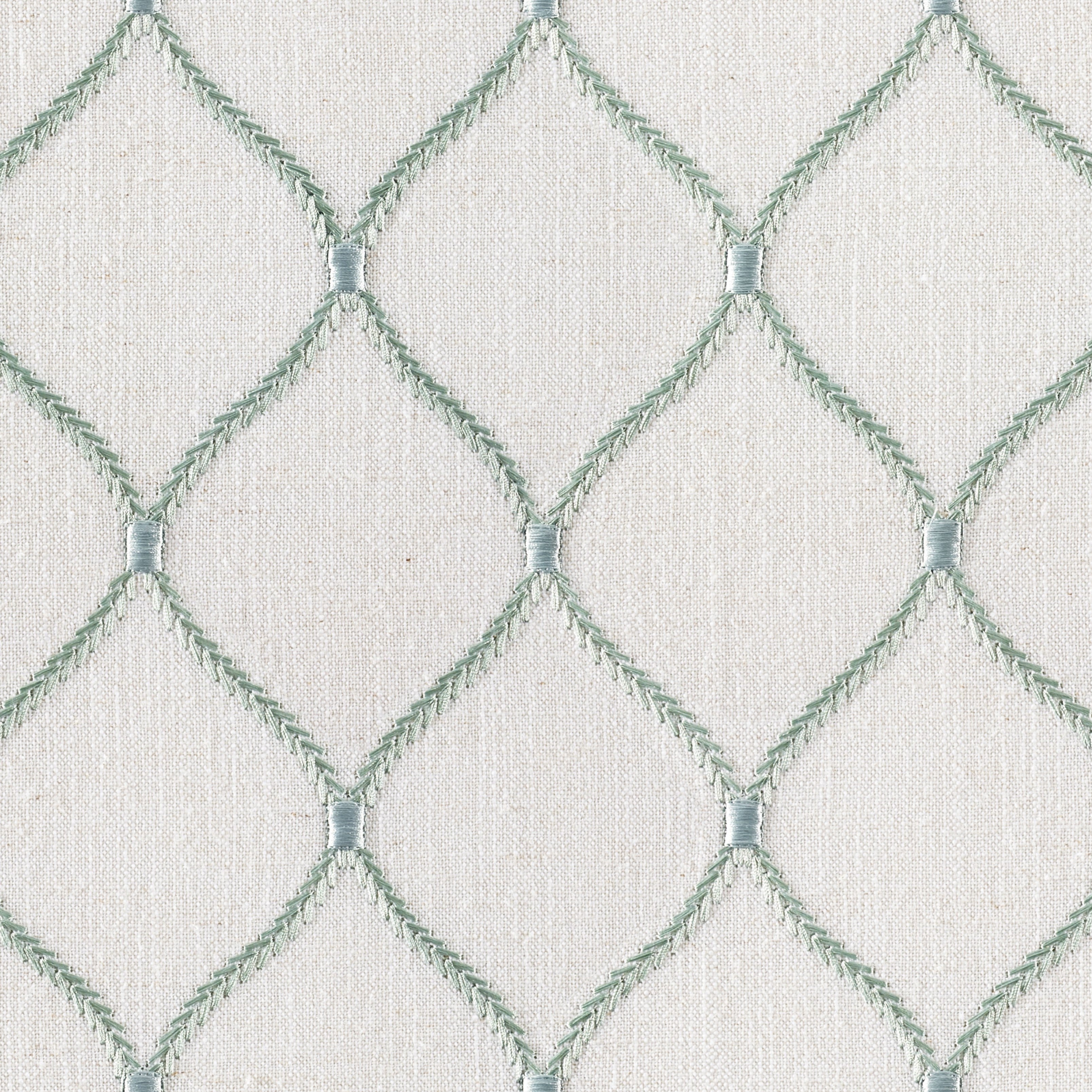 Jovial Sea Pearl Linen Blend, Embroidery - 