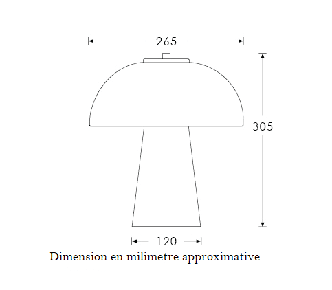 LAMPE DE TABLE NITA