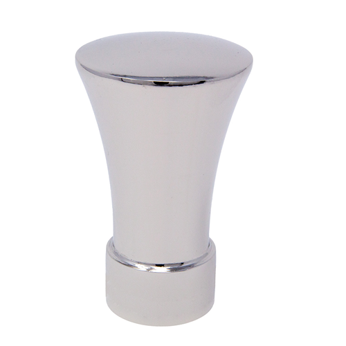Dupal Decorative Metal Finials- Polished Nickel (SVF4 Set)