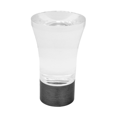 Christoff Decorative Acrylic Finials - Antique Pewter (SNF7 Set)