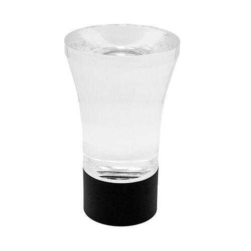 Christoff Decorative Acrylic Finials - Matte Black (SNF7 Set)