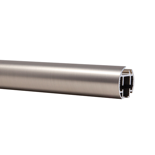 Soho 1 3/8 Custom Metal Traverse Drapery Rod- Satin Nickel
