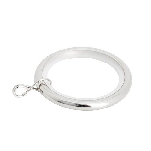 Soho Decorative Metal Rings- Polished Nickel  (Pk. 10)