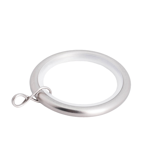 Soho Decorative Metal Rings- Satin Nickel  (Pk. 10)
