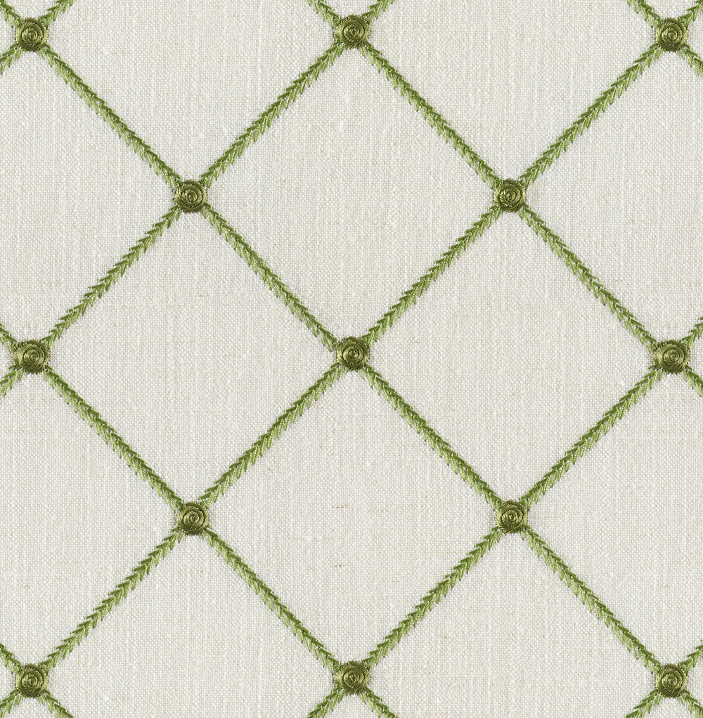 Tundra Elm Linen Blend, Embroidery